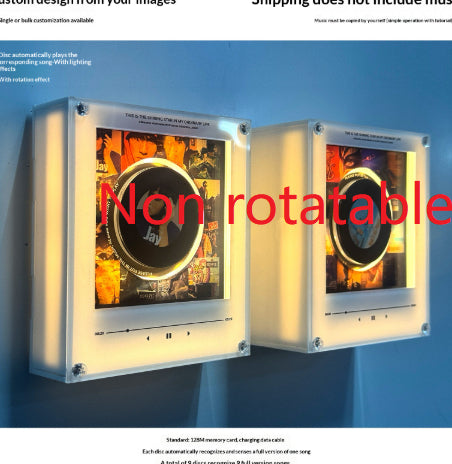 Customized Cabinet Magnetic Record Refrigerator Sticker